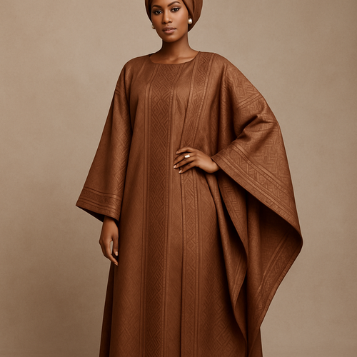 Create a shadda boubou for women that’s the first of its kind, unique, classy, and sophisticated in design. 