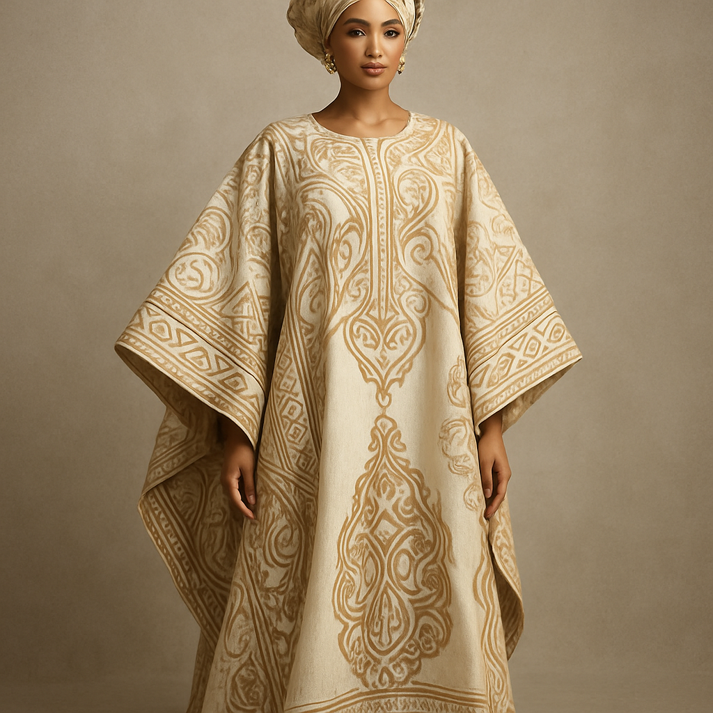 Create a shadda boubou for women that’s the first of its kind, unique, classy, and sophisticated in design.
Create a shadda boubou for women that’s the first of its kind, unique, classy, and sophisticated in design.