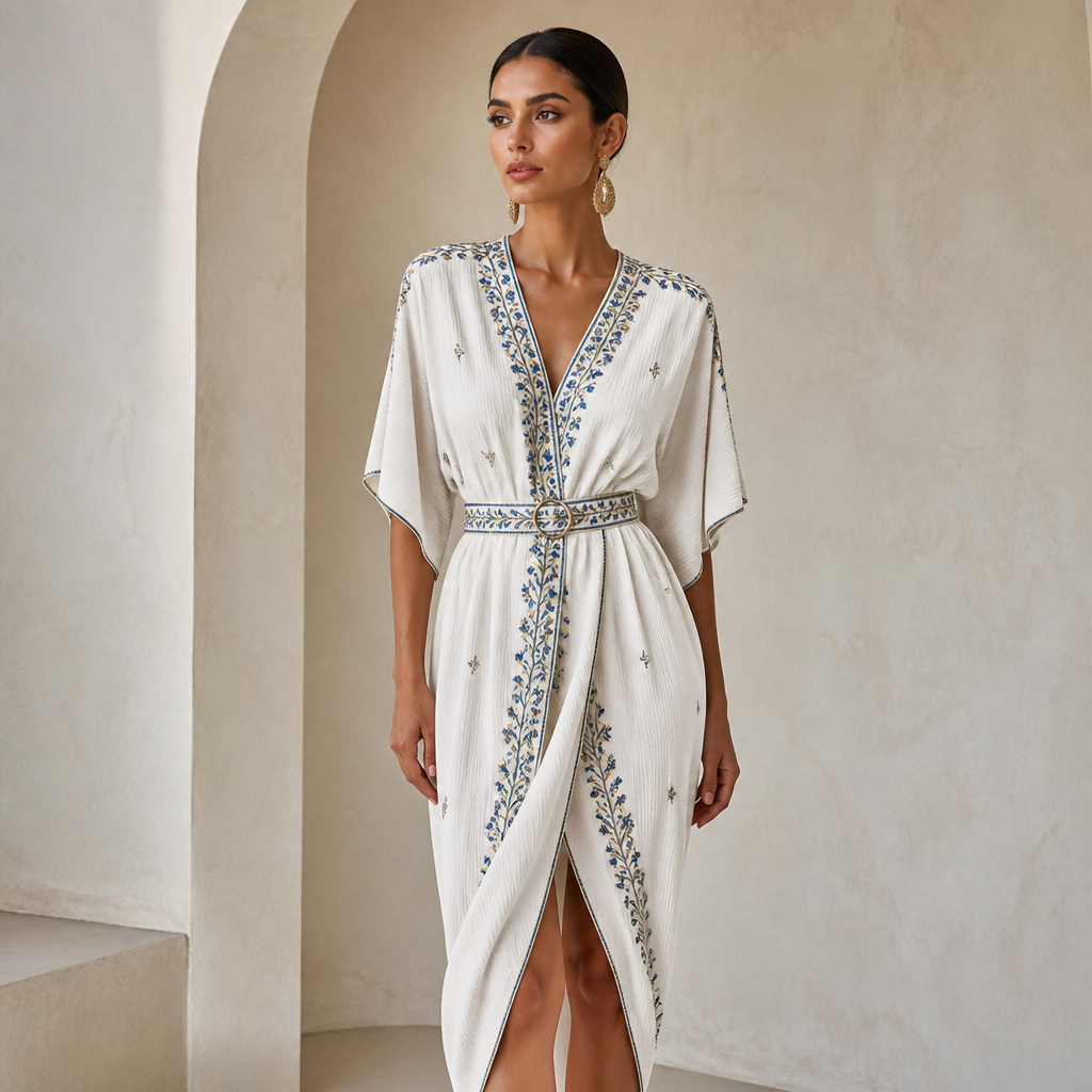 A Dress design. Tunisia fashion aesthetics. Current season is Summer in Tunisia.
photorealistic fashion design, A Dress design. Tunisia fashion aesthetics. Current season is Summer in Tunisia., just the design no text