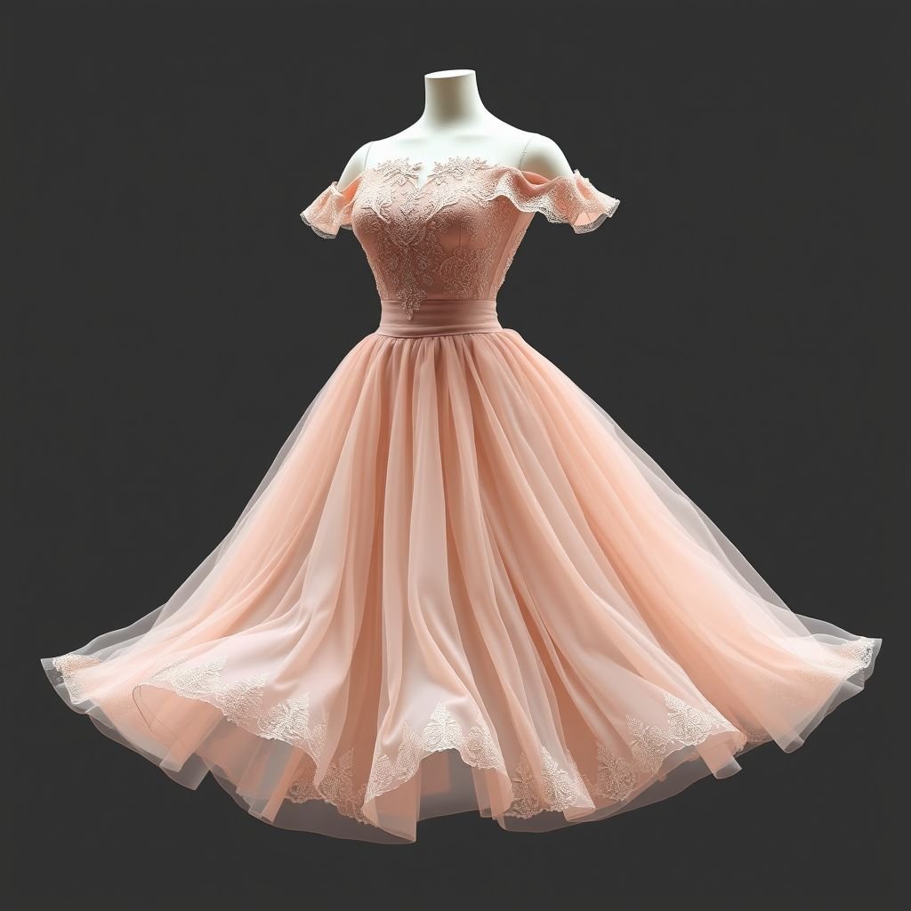lyrical team dance costume simple 2 piece
Design an elegant two-piece lyrical dance costume featuring an ethereal, flowing silhouette. The top should be a delicate, off-shoulder design adorned with intricate lace and subtle sequins, while the skirt cascades in layers of soft, sheer fabric that gracefully moves with each step. Choose a sophisticated pastel palette for a timeless look.