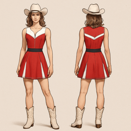 Cowgirl dress 
  