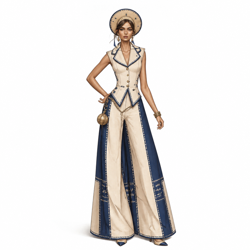 A Accessories design, in Blokecore style. Tunisia fashion aesthetics.
using the attached image as a visual reference and sketch, create this: photorealistic fashion design, A Accessories design, in Blokecore style. Tunisia fashion aesthetics., blokecore style, just the design no text