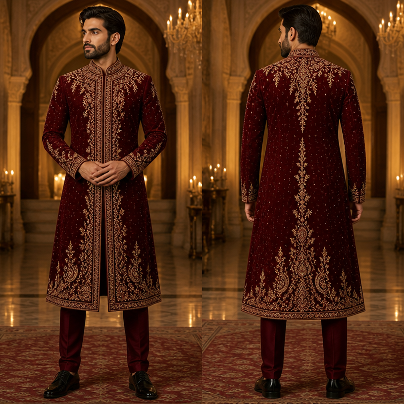 It’s for men
edit the attached fashion design with these instructions: It’s for men. keep it photorealistic, just the design no text