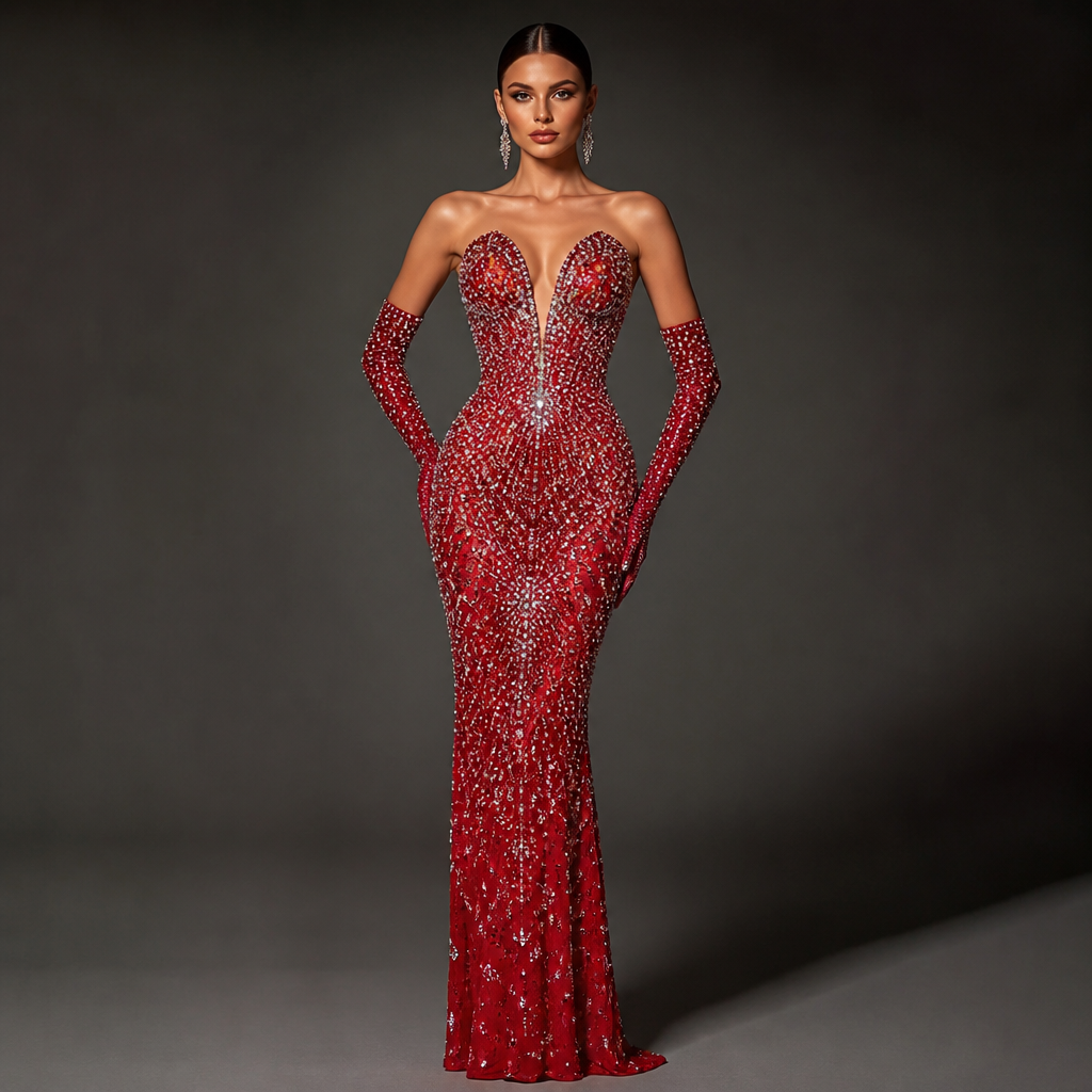photorealistic fashion design, photorealistic fashion design, photorealistic fashion design, vestido inspirado en Barbie estilo Reyna de belleza co guantes y pedrería brillante y una modelo más delgada. NI fashion aesthetics., just the design no text. Refinement: más pedrería brillante y color rojo , just the design no text. Refinement: pero sin capa y sin la apertura en la pierna , just the design no text. Refinement: con más pedrería brillante
photorealistic fashion design, photorealistic fashion design, photorealistic fashion design, photorealistic fashion design, vestido inspirado en Barbie estilo Reyna de belleza co guantes y pedrería brillante y una modelo más delgada. NI fashion aesthetics., just the design no text. Refinement: más pedrería brillante y color rojo , just the design no text. Refinement: pero sin capa y sin la apertura en la pierna , just the design no text. Refinement: con más pedrería brillante , just the design no text