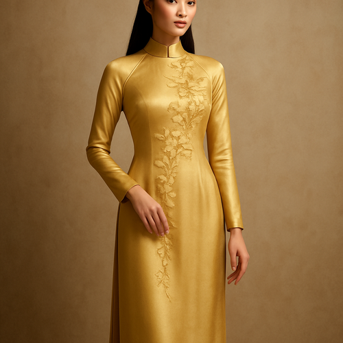 tradition long dress in vietnam