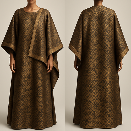 Create a shadda boubou for women that’s the first of its kind, unique, classy, and sophisticated in design. 