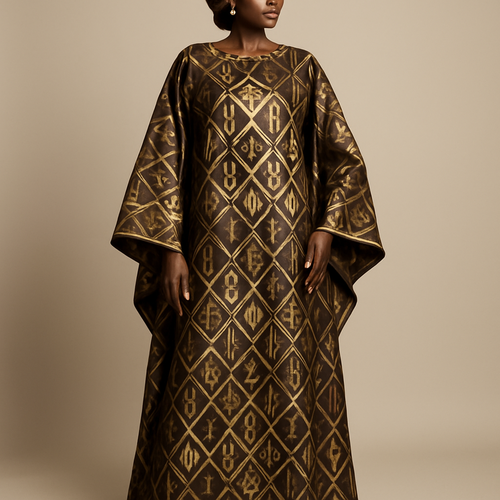 Create a shadda boubou for women that’s the first of its kind, unique, classy, and sophisticated in design. 