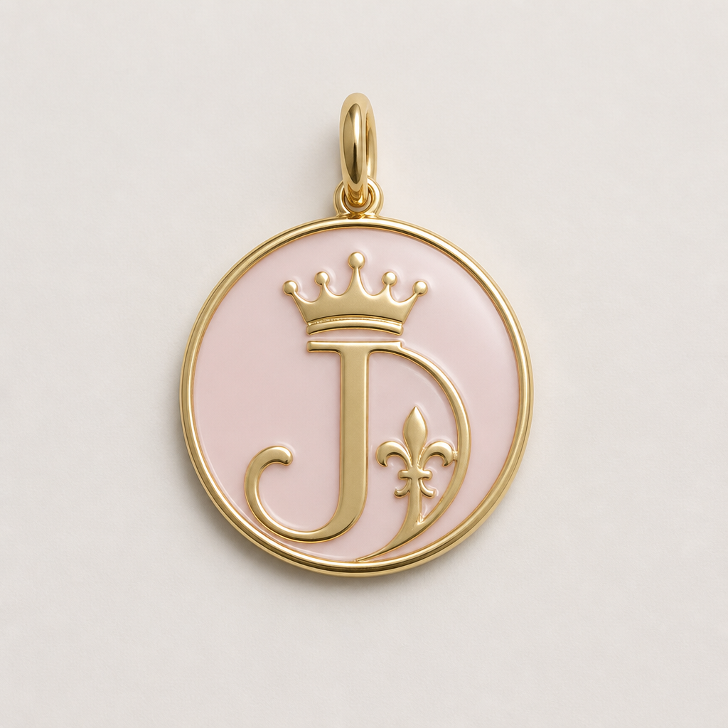 Create a charm for my logo that’s name is Jolie Franc to add to my charm bracelet. Make it an enamel
photorealistic fashion design, Create a charm for my logo that’s name is Jolie Franc to add to my charm bracelet. Make it an enamel, classic style, just the design no text