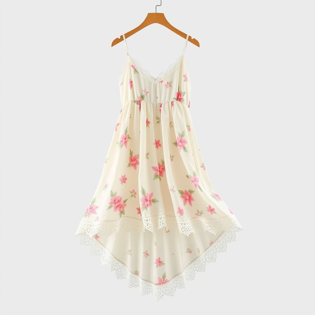 שמלת קיץ בהשראת מותגי על פשוטה קלילה מאוד
Imagine a summer dress inspired by luxury brands, featuring a minimalist silhouette with flowing, lightweight fabrics. The design boasts soft pastel hues and delicate floral patterns, complemented by intricate lace trim. A high-low hemline adds a playful touch, while adjustable spaghetti straps offer comfort, perfect for warm, breezy days of effortless chic.