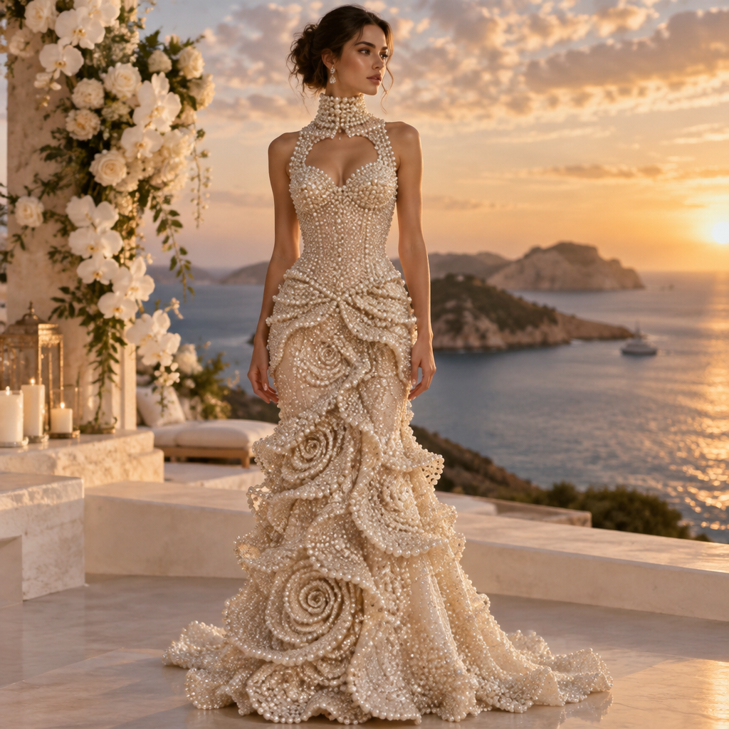 photorealistic fashion design, photorealistic fashion design, photorealistic fashion design, photorealistic fashion design, photorealistic fashion design, photorealistic fashion design, A Female Dress design, suitable for Fall. платья из полностью жемчуга длинным воротником открытым в форме сердечки ниже шеи волнистые как розы ложатся друг на друга. GE fashion aesthetics. Present it as professional fashion catalogue photography: the garment is the subject, shown full-length with editorial styling, neutral posing and tasteful, non-suggestive framing., just the design no text. Refinement: зима, just the design no text. Refinement: весна, just the design no text. Refinement: лета, just the design no text. Refinement: модель поменяли на острове поставить красивая обстановка, just the design no text. Refinement: лето, just the design no text. Refinement: свет поменять
photorealistic fashion design, photorealistic fashion design, photorealistic fashion design, photorealistic fashion design, photorealistic fashion design, photorealistic fashion design, photorealistic fashion design, A Female Dress design, suitable for Fall. платья из полностью жемчуга длинным воротником открытым в форме сердечки ниже шеи волнистые как розы ложатся друг на друга. GE fashion aesthetics. Present it as professional fashion catalogue photography: the garment is the subject, shown full-length with editorial styling, neutral posing and tasteful, non-suggestive framing., just the design no text. Refinement: зима, just the design no text. Refinement: весна, just the design no text. Refinement: лета, just the design no text. Refinement: модель поменяли на острове поставить красивая обстановка, just the design no text. Refinement: лето, just the design no text. Refinement: свет поменять, just the design no text