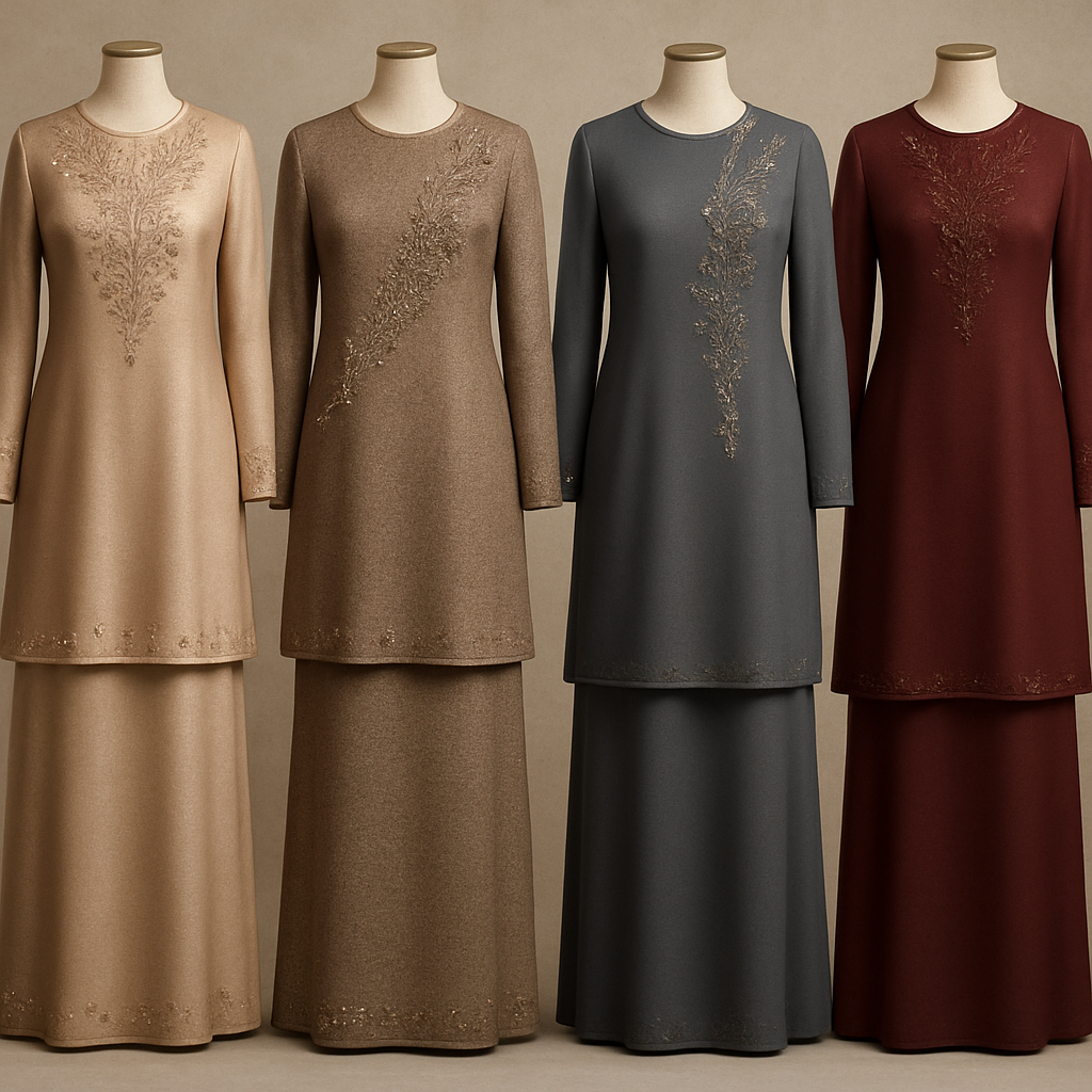 Create me modest two piece that's first in the world, using unique stone design, classy and sophisticated. Keep me 4 designs. Make them rich by adding minimal stone embroidery and stones designs. Showcasing different styles and fabric.
Create me modest two piece that's first in the world, using unique stone design, classy and sophisticated. Keep me 4 designs. Make them rich by adding minimal stone embroidery and stones designs. Showcasing different styles and fabric.