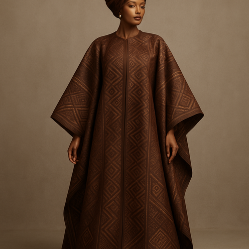 Create a shadda boubou for women that’s the first of its kind, unique, classy, and sophisticated in design. 