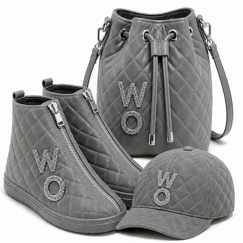 Change the zipper to
Silver and the letter to white gold
edit the attached fashion design with these instructions: Change the zipper to
Silver and the letter to white gold. keep it photorealistic, just the design no text