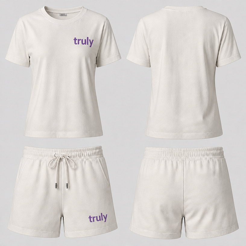 Let the word truly come out.
edit the attached fashion design with these instructions: Let the word truly come out.. keep it photorealistic, just the design no text