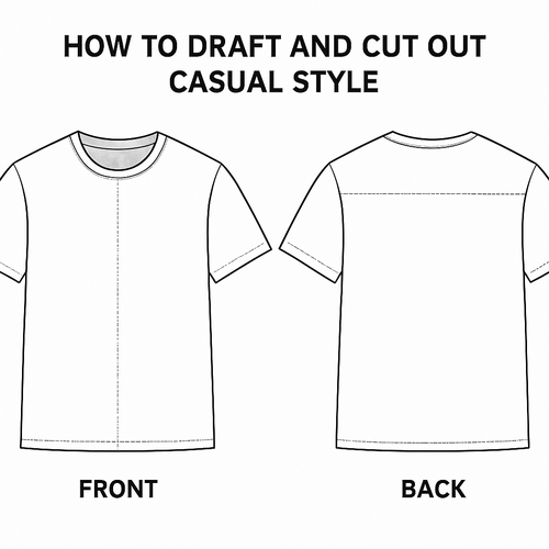 How do I draft and cut out