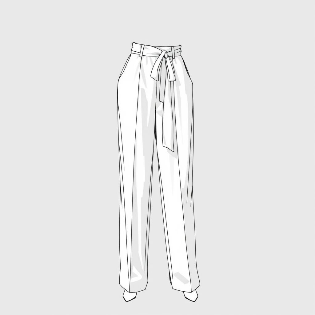 Padelefon Pants removal self tie lace belt cotton light
Design a pair of Padelefon pants featuring a sleek, tailored silhouette in soft, breathable cotton. Incorporate a self-tie lace belt for a touch of elegance, emphasizing simplicity. The color palette should be neutral, focusing on understated sophistication. Minimalist lines and thoughtful details create a versatile, effortlessly chic wardrobe staple.