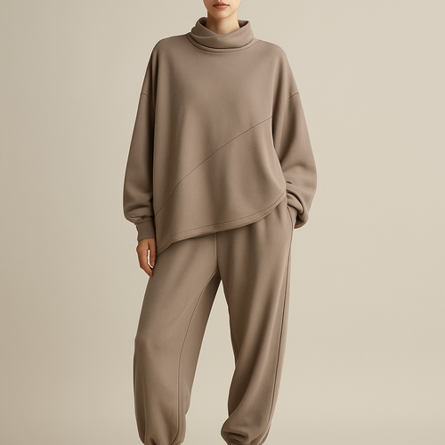 Design a unique, sophisticated, and chic loose-fitting gym wear that is not only first-of-its-kind but also stands out.