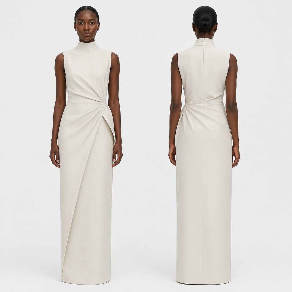 SBS
photorealistic fashion design, SBS, minimalist style, just the design no text, show front and back
