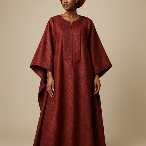 Create a shadda boubou for women that’s the first of its kind, unique, classy, and sophisticated in design. 