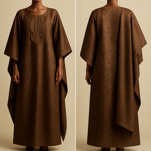 Create a shadda boubou for women that’s the first of its kind, unique, classy, and sophisticated in design. 