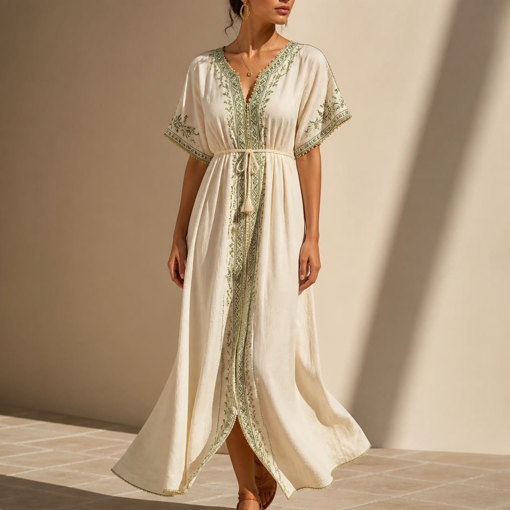 A Female Dress design, suitable for Summer. Algeria fashion aesthetics. Current season is Summer in Algeria.
photorealistic fashion design, A Female Dress design, suitable for Summer. Algeria fashion aesthetics. Current season is Summer in Algeria., just the design no text