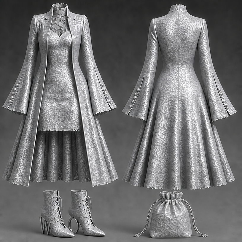 Change bag to a drawstring
edit the attached fashion design with these instructions: Change bag to a drawstring. keep it photorealistic, just the design no text