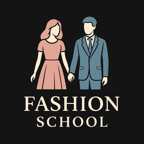 شعار مدرسه
الخلفيه سوده
بنت وولد ماسكين ببعض
الاثنين بدون ملامح
البنت وردية و الولد ازرق
