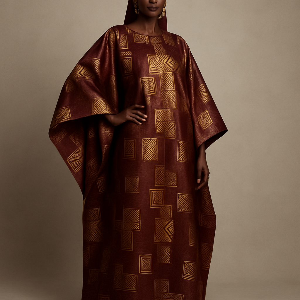 Create me shadda boubou that's first in the world unique classy and sophisticated
Create me shadda boubou that's first in the world unique classy and sophisticated