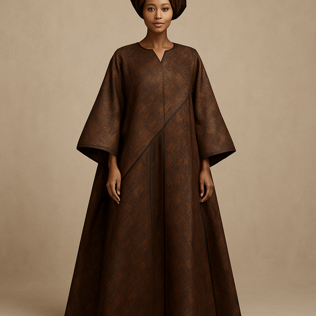 Create a shadda boubou for women that’s the first of its kind, unique, classy, and sophisticated in design. 

Create a shadda boubou for women that’s the first of its kind, unique, classy, and sophisticated in design. 