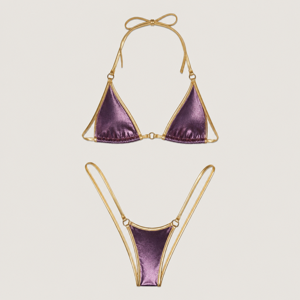 sling shot bikini. Thailand fashion aesthetics.
photorealistic fashion design, sling shot bikini. Thailand fashion aesthetics., just the design no text