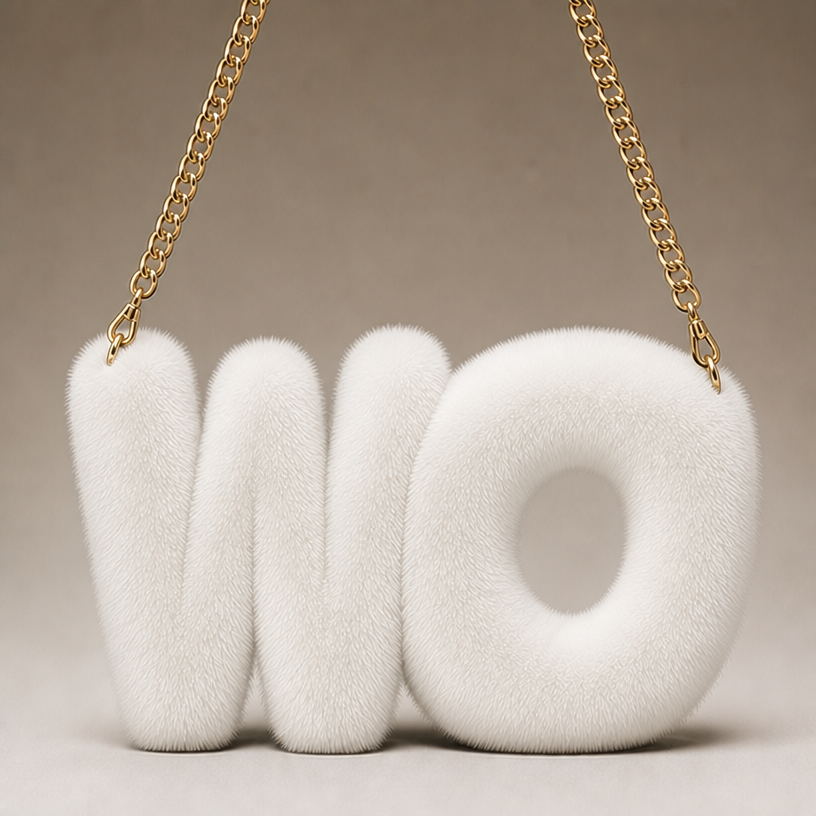 Make this same bag in white
edit the attached fashion design with these instructions: Make this same bag in white. keep it photorealistic, just the design no text