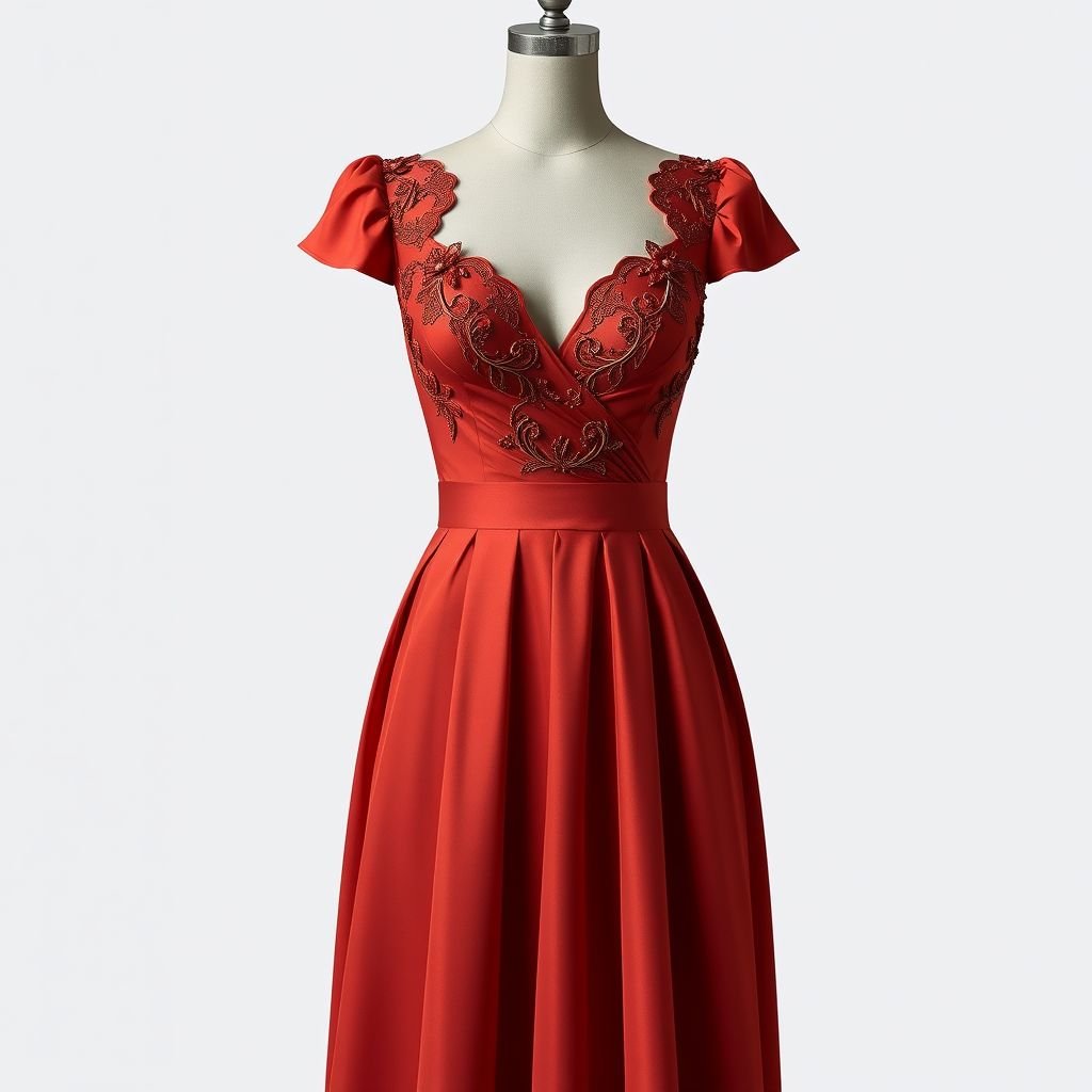 Vestido color melocoton es corto pegado con encaje y en la parte de adentro sea tela satén y la parte del top del vestido es en forma de corazón.
Diseña un vestido elegante en color melocotón corto y entallado, adornado con delicados detalles de encaje que fluyen y añaden textura. La parte interna de la prenda será de suave satén, proporcionando un acabado lujoso. El escote en forma de corazón realza la silueta, fusionando romantismo y sofisticación.