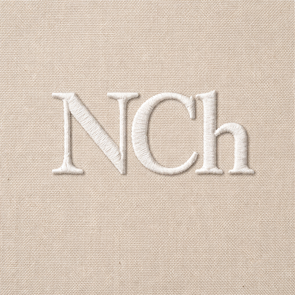 LETRAS NCh bordadas
En tela solo iniciales sin adornos
LETRAS NCh bordadas
En tela solo iniciales sin adornos