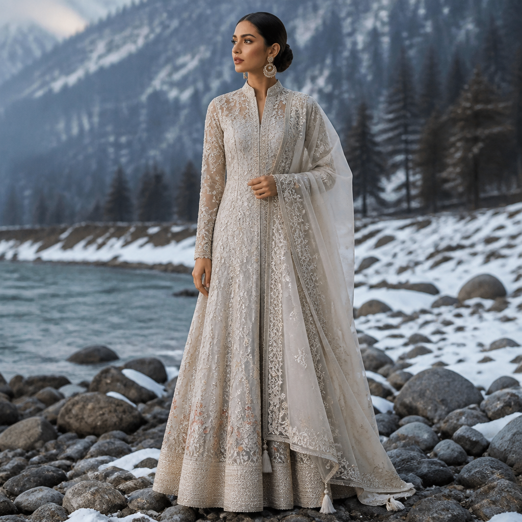 A Female Dress design, suitable for Summer, in Winter style. India fashion aesthetics.
photorealistic fashion design, A Female Dress design, suitable for Summer, in Winter style. India fashion aesthetics., winter style, just the design no text
