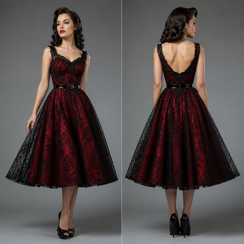 Luxury focus
photorealistic fashion design, Luxury focus , rockabilly style, just the design no text, show front and back