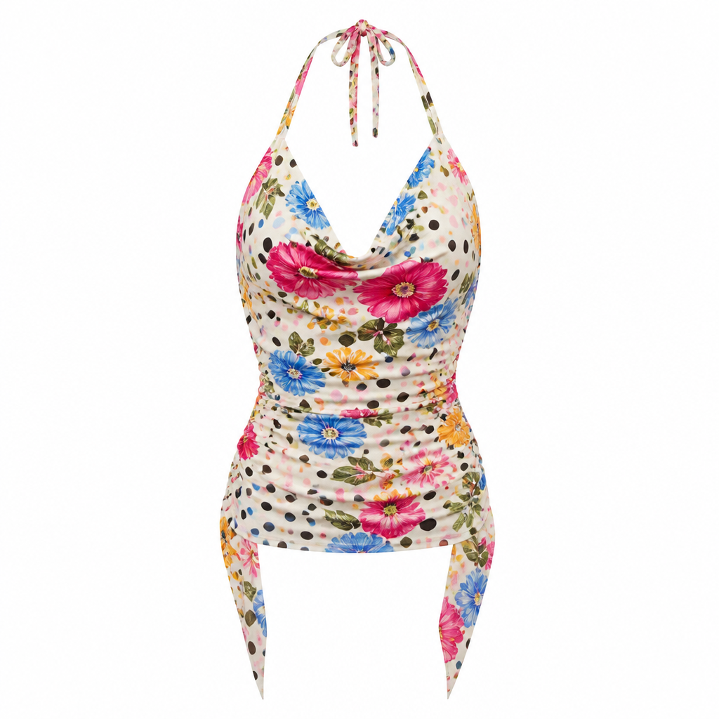 photorealistic fashion design, photorealistic fashion design, photorealistic fashion design, A Female Top design, made of Cotton, for Streetwear, suitable for Summer, in Polka Dot + Streetwear + Y2K style, polka_dot style, just the design no text. Refinement: make sure the flower inspiration is there in whatever way possible, just the design no text. Refinement: more long, just the design no text. Refinement: and colorfull
photorealistic fashion design, photorealistic fashion design, photorealistic fashion design, photorealistic fashion design, A Female Top design, made of Cotton, for Streetwear, suitable for Summer, in Polka Dot + Streetwear + Y2K style, polka_dot style, just the design no text. Refinement: make sure the flower inspiration is there in whatever way possible, just the design no text. Refinement: more long, just the design no text. Refinement: and colorfull, just the design no text