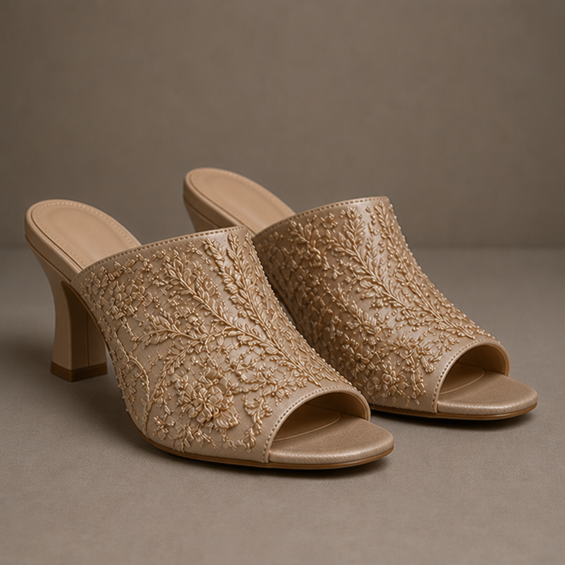 2 inch heel n
edit the attached fashion design with these instructions: 2 inch heel n. keep it photorealistic, just the design no text