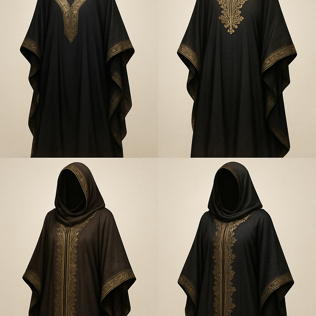 Create a unique, classy, and sophisticated women shadda boubou design that’s first in the world. Please provide me with four designs.
Create a unique, classy, and sophisticated women shadda boubou design that’s first in the world. Please provide me with four designs.