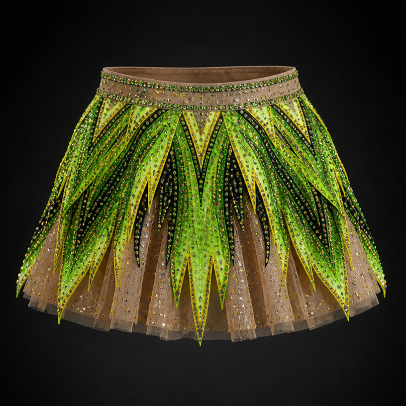 Make it like a skirt, but appropriate for kids
edit the attached fashion design with these instructions: Make it like a skirt, but appropriate for kids. keep it photorealistic, just the design no text