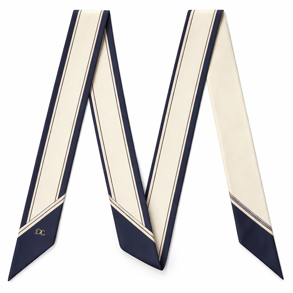 Design a silk twilly that is 5x 86 cm to be wrapped around the handle of a purse
Make it iconic. Very Simple and tailored. No chains. Elegant and sophisticated
Design a silk twilly that is 5x 86 cm to be wrapped around the handle of a purse
Make it iconic. Very Simple and tailored. No chains. Elegant and sophisticated , classic style, show front and back