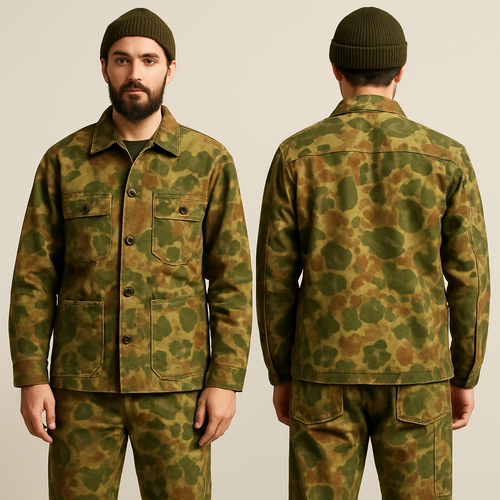 Hunting camo work jacket and pants
