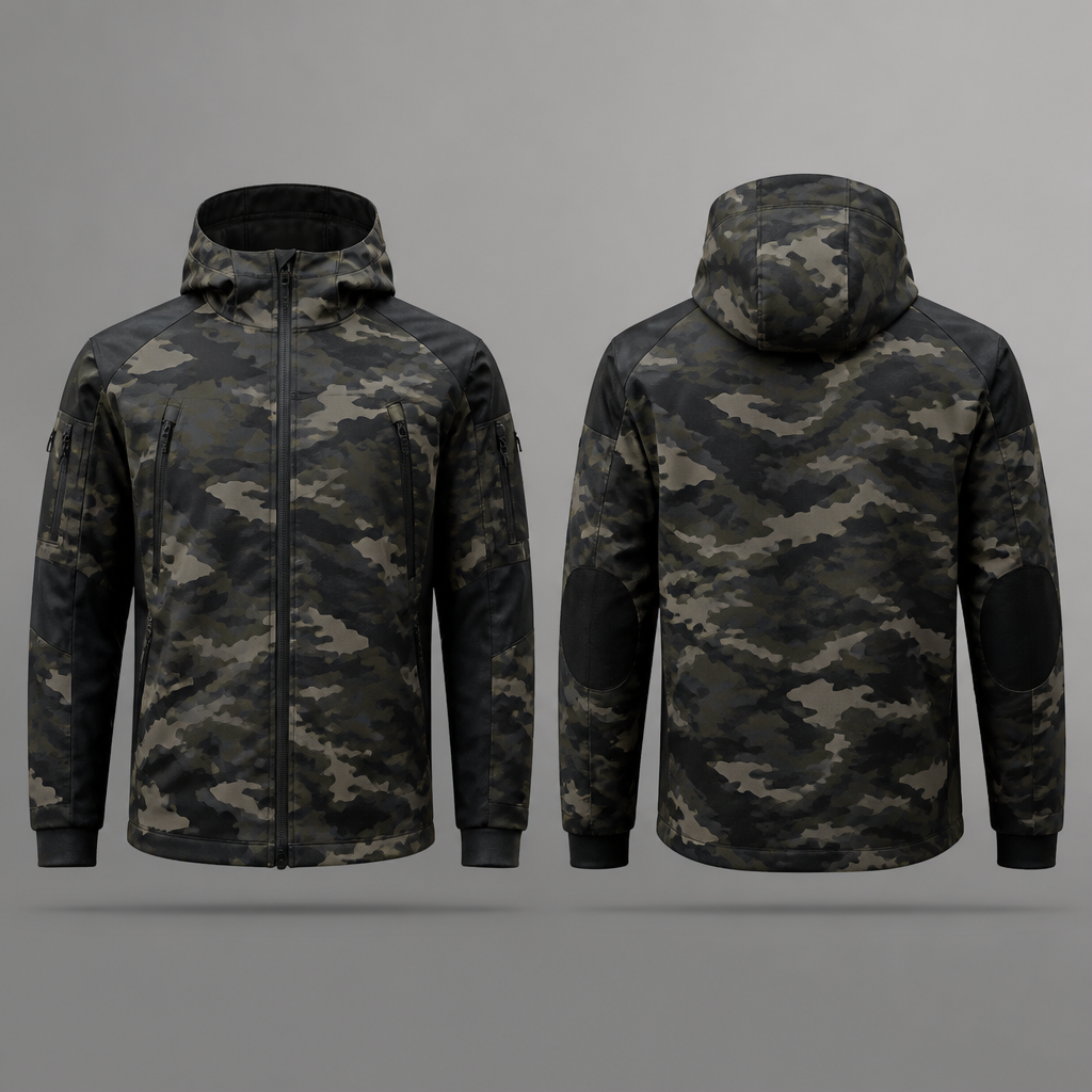 LIFE STARTS NOW(LSN)
photorealistic fashion design, LIFE STARTS NOW(LSN)
, camo style, just the design no text, show front and back