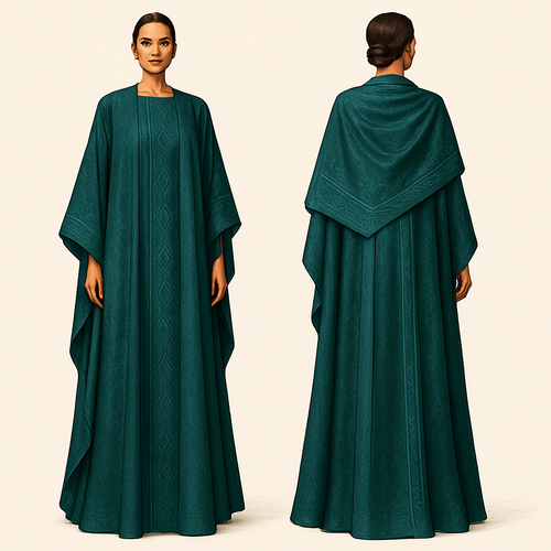 Create a shadda boubou for women that's the first of its kind, unique, classy, and sophisticated in design.