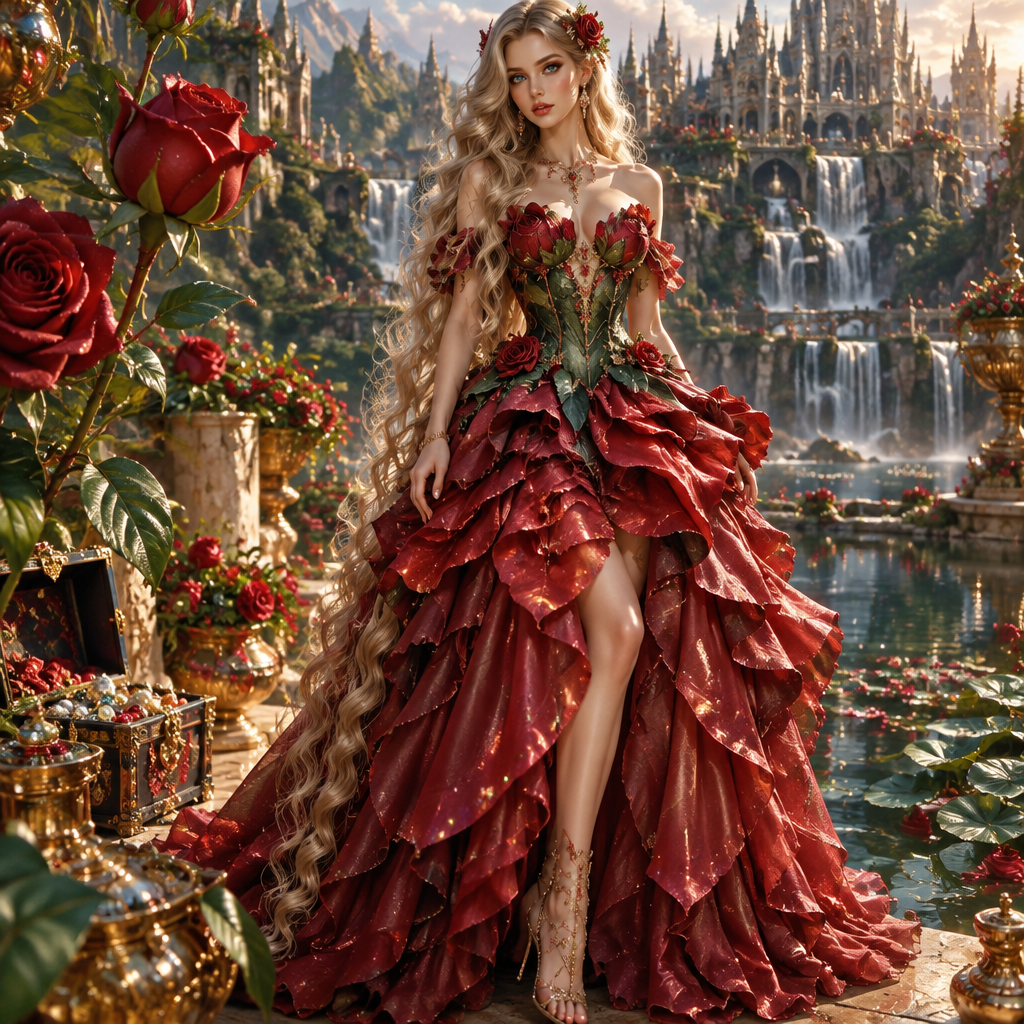 photorealistic fashion design, photorealistic fashion design, photorealistic fashion design, photorealistic fashion design, photorealistic fashion design, A Female Dress design, suitable for Fall. длинные волосы до колена кудрявые светлая девушка голубые глаза яркие макияж яркий красивые обстановка сзади огромные замки водопады бассейны золото бриллианты украшения сундуки с драгоценностями настоящими несуществующие ещё горшки с цветами грудь маленькая 75b блестящая очень блестящая Present it as professional fashion catalogue photography: the garment is the subject, shown full-length with editorial styling, neutral posing and tasteful, non-suggestive framing., just the design no text. Refinement: .
* **Главный объект:** Молодая женщина с волнистыми светлыми волосами стоит в полный рост. Её наряд выполнен в виде пышного многослойного цветка с белоснежными лепестками, сужающегося к талии и переходящего в зелёный стебель в области корсажа и декольте. Верхние лепестки элегантно обрамляют плечи и грудь, а тычинки цветка декоративно расположены у выреза.
* **Окружение:** Действие происходит на фоне спокойного природного водоема с темной водой, на которой плавают листья кувшинок и водные растения. На переднем плане слева виден фрагмент крупного живого стебля и бутона.
* **Атмосфера:** Композиция выдержана в сказочной, эльфийской эстетике, подчеркивая гармонию природы и высокой моды., just the design no text. Refinement: .
* **Главный объект:** Молодая женщина с волнистыми светлыми волосами стоит в полный рост. Её наряд выполнен в виде пышного многослойного цветка с белоснежными лепестками, сужающегося к талии и переходящего в зелёный стебель в области корсажа и декольте. Верхние лепестки элегантно обрамляют плечи и грудь, а тычинки цветка декоративно расположены у выреза.
* **Окружение:** Действие происходит на фоне спокойного природного водоема с темной водой, на которой плавают листья кувшинок и водные растения. На переднем плане слева виден фрагмент крупного живого стебля и бутона.
* **Атмосфера:** Композиция выдержана в сказочной, эльфийской эстетике, подчеркивая гармонию природы и высокой моды. роза, just the design no text. Refinement: роза, just the design no text. Refinement: роза, just the design no text. Refinement: роза
photorealistic fashion design, photorealistic fashion design, photorealistic fashion design, photorealistic fashion design, photorealistic fashion design, photorealistic fashion design, A Female Dress design, suitable for Fall. длинные волосы до колена кудрявые светлая девушка голубые глаза яркие макияж яркий красивые обстановка сзади огромные замки водопады бассейны золото бриллианты украшения сундуки с драгоценностями настоящими несуществующие ещё горшки с цветами грудь маленькая 75b блестящая очень блестящая Present it as professional fashion catalogue photography: the garment is the subject, shown full-length with editorial styling, neutral posing and tasteful, non-suggestive framing., just the design no text. Refinement: .
* **Главный объект:** Молодая женщина с волнистыми светлыми волосами стоит в полный рост. Её наряд выполнен в виде пышного многослойного цветка с белоснежными лепестками, сужающегося к талии и переходящего в зелёный стебель в области корсажа и декольте. Верхние лепестки элегантно обрамляют плечи и грудь, а тычинки цветка декоративно расположены у выреза.
* **Окружение:** Действие происходит на фоне спокойного природного водоема с темной водой, на которой плавают листья кувшинок и водные растения. На переднем плане слева виден фрагмент крупного живого стебля и бутона.
* **Атмосфера:** Композиция выдержана в сказочной, эльфийской эстетике, подчеркивая гармонию природы и высокой моды., just the design no text. Refinement: .
* **Главный объект:** Молодая женщина с волнистыми светлыми волосами стоит в полный рост. Её наряд выполнен в виде пышного многослойного цветка с белоснежными лепестками, сужающегося к талии и переходящего в зелёный стебель в области корсажа и декольте. Верхние лепестки элегантно обрамляют плечи и грудь, а тычинки цветка декоративно расположены у выреза.
* **Окружение:** Действие происходит на фоне спокойного природного водоема с темной водой, на которой плавают листья кувшинок и водные растения. На переднем плане слева виден фрагмент крупного живого стебля и бутона.
* **Атмосфера:** Композиция выдержана в сказочной, эльфийской эстетике, подчеркивая гармонию природы и высокой моды. роза, just the design no text. Refinement: роза, just the design no text. Refinement: роза, just the design no text. Refinement: роза, just the design no text