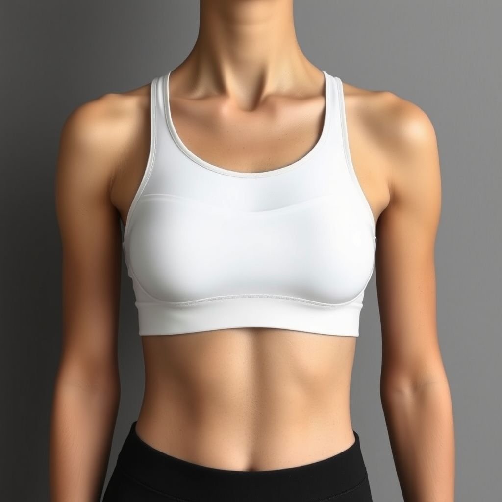 No lase. The rubber smallest. Top bra! Sport !!minimal top bra less fabric. Bra!
Envision a classic athletic-inspired fashion piece featuring a minimalist, structured top bra crafted from ultra-lightweight rubber. This design emphasizes timeless elegance with clean lines and subtle contours. The bra showcases a sophisticated silhouette, merging sporty functionality with luxurious simplicity, ensuring an effortless chic look perfect for both gym and casual outings.