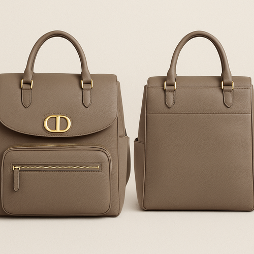 I want a diaper bag Dior style in taupe colour