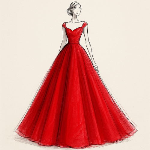 Dress red