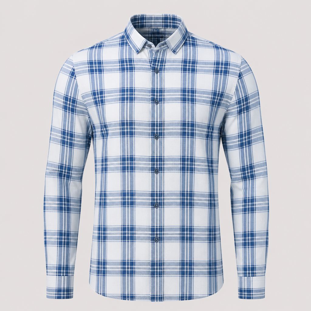 crie uma camisa xadrez nas cores azulme branco. Brazil fashion aesthetics.
photorealistic fashion design, crie uma camisa xadrez nas cores azulme branco. Brazil fashion aesthetics., just the design no text