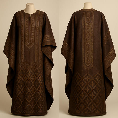 Create a shadda boubou for women that's the first of its kind, unique, classy, and sophisticated in design.