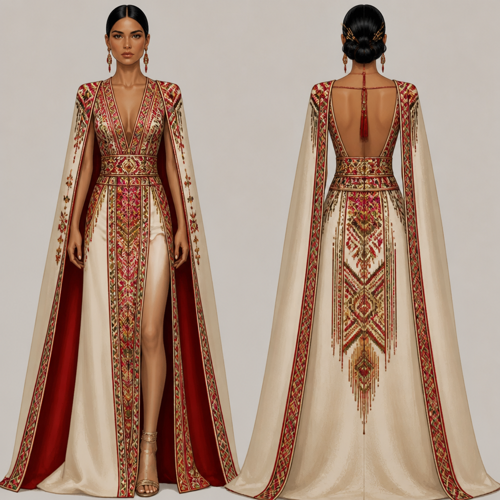 A Female fashion design. ponle color. Peru fashion aesthetics.
photorealistic fashion design, A Female fashion design. ponle color. Peru fashion aesthetics., just the design no text